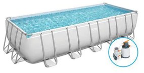 Piscina power steel 5612B Bestway filtro sabbia lt/h 5.678 cm 640X274 h.cm 132