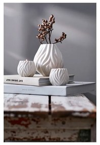 Vaso in porcellana bianca Flame - Morsø