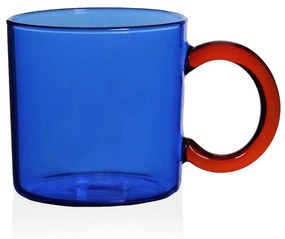 Tazza blu in vetro da 300 ml - Hermia