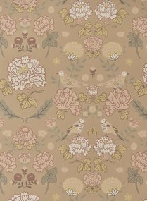 Majvillan Carta da parati June - Honey Beige