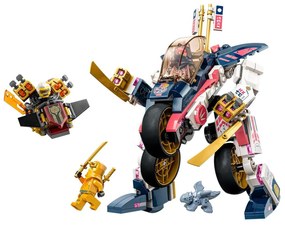 Moto mech Transformer di Sora Ninjago da costruire - Le