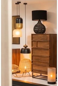 Lampada da tavolo BASICLABEL 1xE27/40W/230V bambù