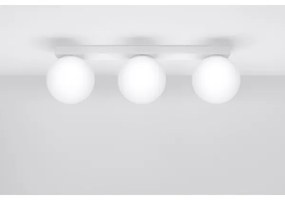 Sollux SL.1148 - Plafoniera YOLI 3xG9/12W/230V bianco