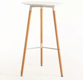 Tavolo alto Tower 60 cm - Bianco