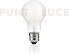 Lampadina attacco e27 in vetro goccia bianca satinata 10 w 1200 lm ...