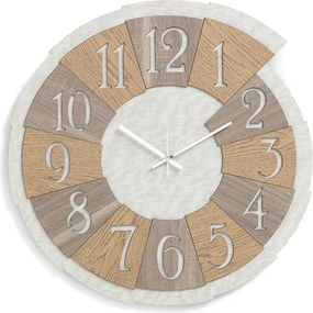 Orologio rotondo da parete legno laminato D30 cm TRS - SPICCHIO