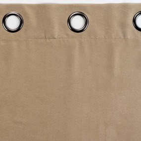 Tenda scamosciata beige 140x240 cm Sultane - douceur d'intérieur