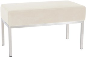 Banca Da Salotto İn Velluto La Sitzbank Lamega: Eleganza E Comfort İmbattibili. / Creme / 2-sitzer