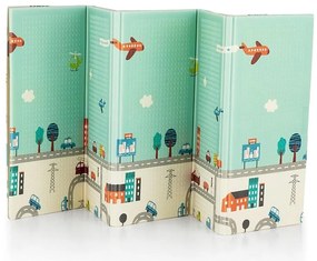 PETITE&MARS - Tappetino da gioco pieghevole CAMPY ELEPHANT&CITY