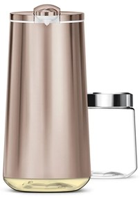 Distributore automatico di sapone in acciaio color oro 266 ml - simplehuman