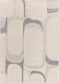 Tappeto grigio chiaro/color crema 133x190 cm Porto – Universal