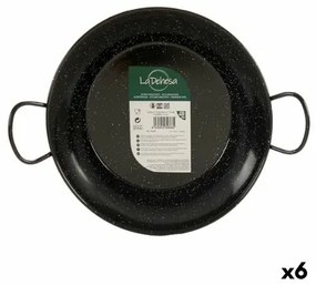 Paellera Ø 24 cm Acciaio Smaltato (6 Unità)