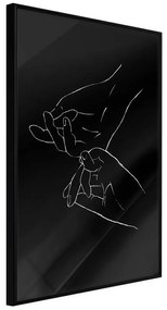 Poster Joined Hands (Black)