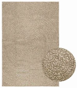 Tappeto Zızur Beige 120x170 Cm Aspetto Iuta Interni Ed Esterni /