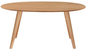 Tavolo da pranzo design scandinavo ovale quercia L160 MARIK