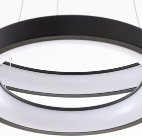 Brilagi - Lampada a sospensione dimmerabile su cavo FALCON SLIM LED/68W/230V Ø 50 cm nera + telecomando