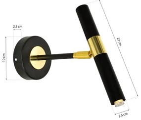 Applique MONZA 1xG9/7W/230V