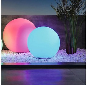 Eglo 55786-LED RGBW Lampada da esterno MONTEROLO-C 1xE27/9W/230V IP65 d.30 cm+TC