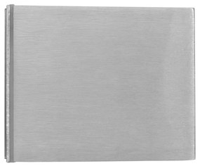 Applique Da Esterno Quadrata Monodirezionale IP65 GU10 Acciaio Inox