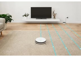 Sencor - Robot aspirapolvere 2in1 18W/1500 mAh bianco con telecomando