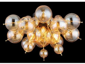 Globo 15633DA - Lampadario a plafone UDO 3xE14/25W/230V diametro 55 cm oro