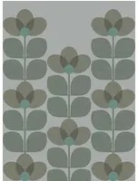 Isidore Leroy Carta da parati panoramica Flower - Sauge Panel B