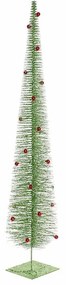 Albero di Natale DKD Home Decor Rosso Verde Plastica 22 x 22 x 120 cm