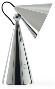 Pose Portable Lampada da Tavolo Silver - Tom Dixon