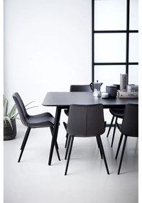 Sedia da pranzo in similpelle nera DAN-FORM Danimarca Hype - DAN-FORM Denmark