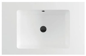 Lavatoio per bucato in resina bianco Tech L 52.5 x P 38.5 x Sp 52.5 cm da interno ed esterno