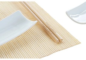 Set per Sushi DKD Home Decor Bambù Gres (28,5 x 19,5 x 3,3 cm)