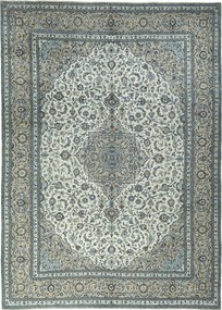Kashan Tappeto persiano 420x300 Beige (Iran) Annodato A Mano