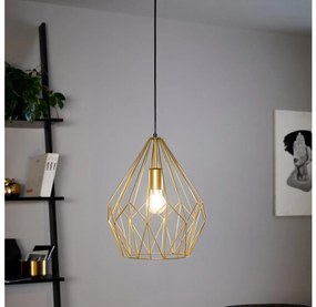 Eglo 49933 - Lampada a sospensione CARLTON 1xE27/60W/230V