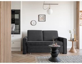 Divano letto grigio scuro 168 cm Lucky Lucy - Miuform