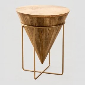 Tavolino Piram Style Giallo Oro - Sklum
