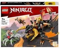 LEGO NINJAGO DRAGO TERRA COLE EVOLUTION CON SCORPIONE DS BATTAGLIA E 2 MINIFIGURE