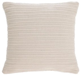 Kave Home - Fodera cuscino Hinde 100% cotone beige 45 x 45 cm