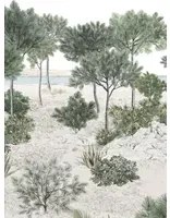 Isidore Leroy Carta da parati panoramica Dune Naturel - Panel B