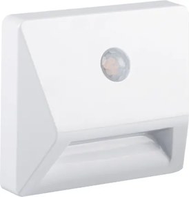 Kanlux 37392 - LED Lampada da incasso con sensore LED/0,3W/3xAAA IP54 bianco