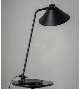 Argon 4998 - Lampada da tavolo GABIAN 1xE27/15W/230V nero