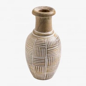 Vaso in legno di mango Chalten ↑30 cm - Sklum