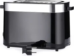 Severin AT 9264 - Tostapane a due fessure 800W/230V acciaio inox/nero