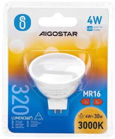 Lampadina LED MR16 GU5,3/4W/12V 3000K - Aigostar