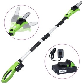 Potatore Telescopico Cordless con Batteria 20V 1500 mAh Li-ion