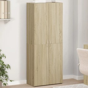 Schedario Rovere Sonoma 60x32x153 Cm İn Truciolato /