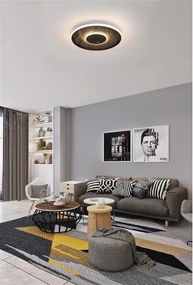 Searchlight 80880-46BK - Lampada da soffitto dimmerabile LUMADISC LED/20W/230V Ø 41 cm