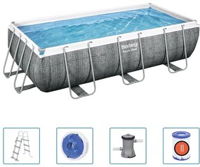 Power Steel Set Piscina 404x201x100 cm Bestway