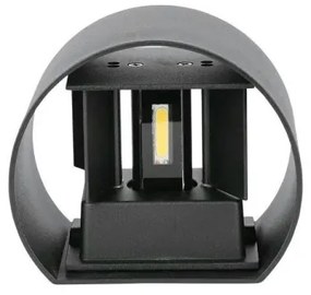Applique da esterno LED LED/6W/230V 4000K IP65 nero