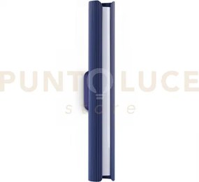 Dorica applique a parete led 3000k 8,5w  850 lm blu cannettato