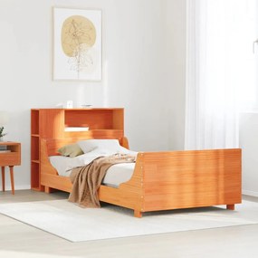 Letto senza materasso marrone cera 75x190 cm in legno di pino